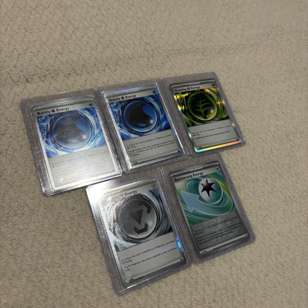 Pokemon TCG Special Energy Holo Reverse Holo Lot Mint/NM